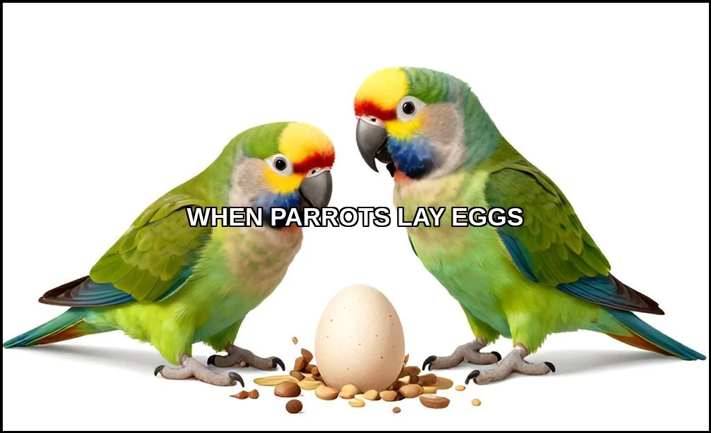 When parrots lay eggs