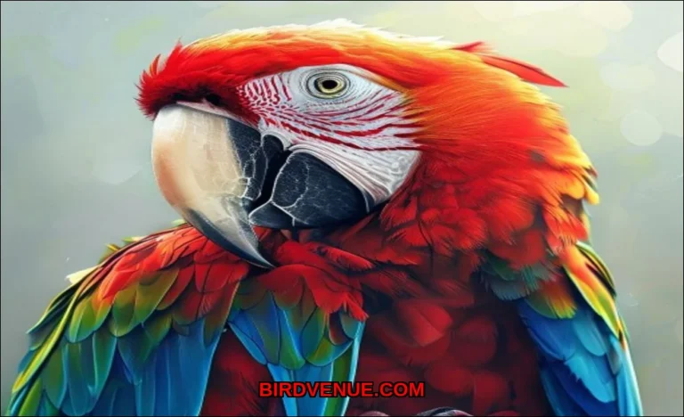 Clean vector illustration of are parrots just mimi