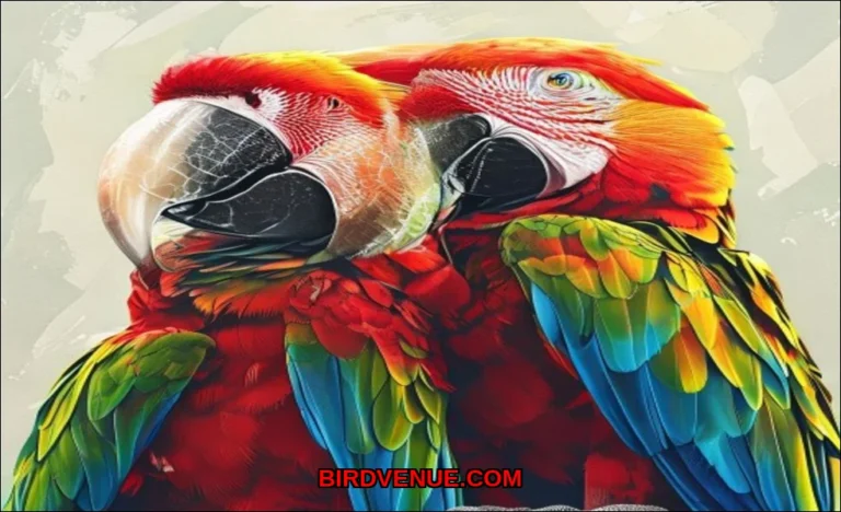 Clean vector illustration of can all parrots be tr