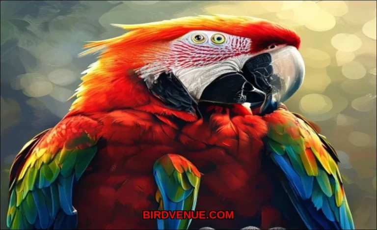 Clean vector illustration of can old parrots learn