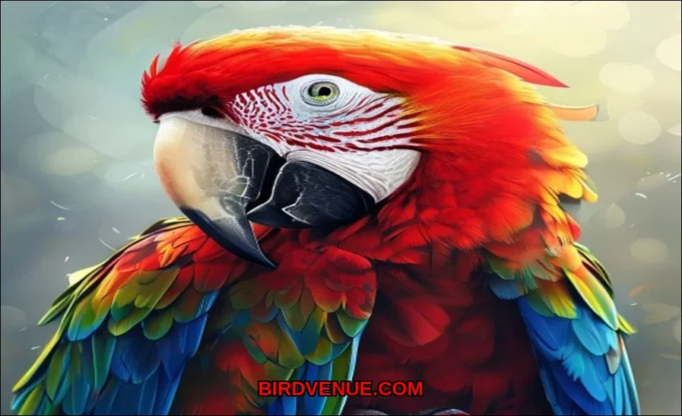 Clean vector illustration of do parrots have langu