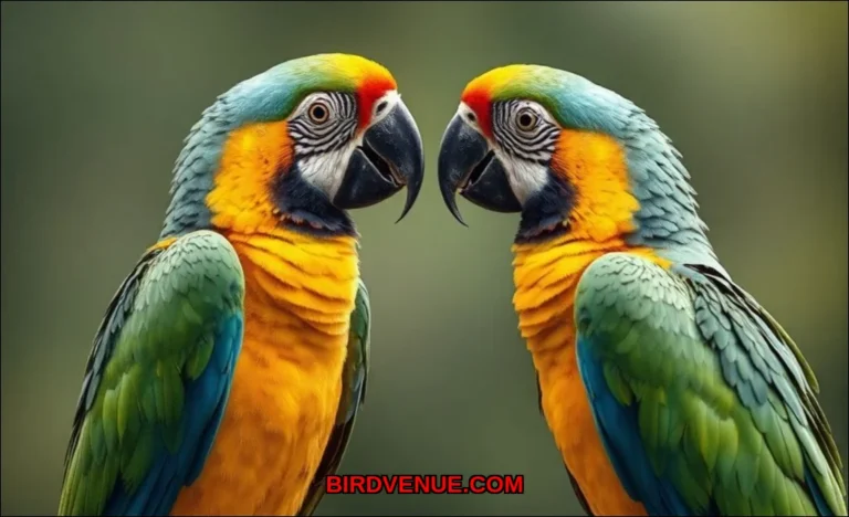 Clean vector illustration of do parrots talk to ea