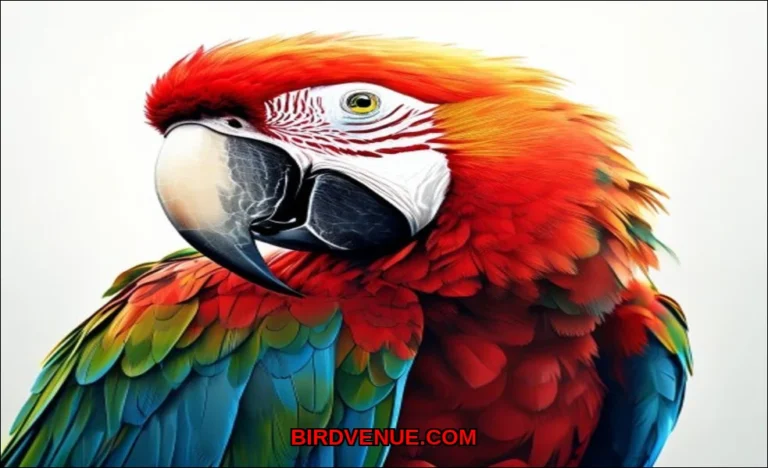 Clean vector illustration of parrot sounds meaning