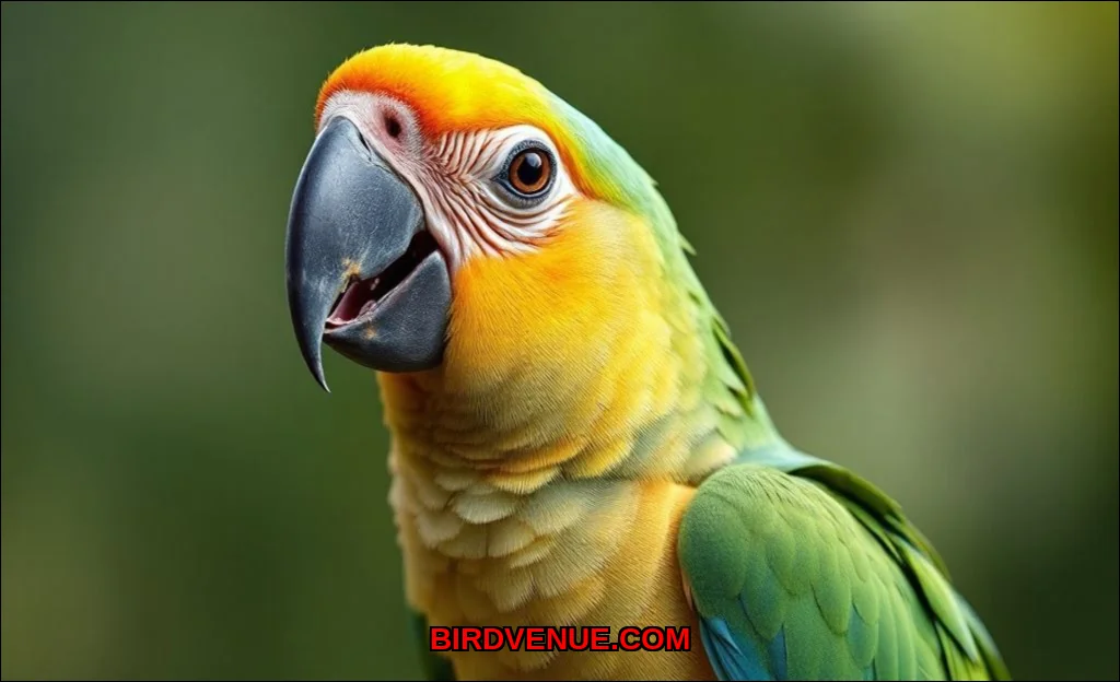 Clean vector illustration of smartest talking parr