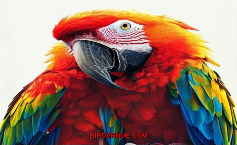 Clean vector illustration of studies on parrots co