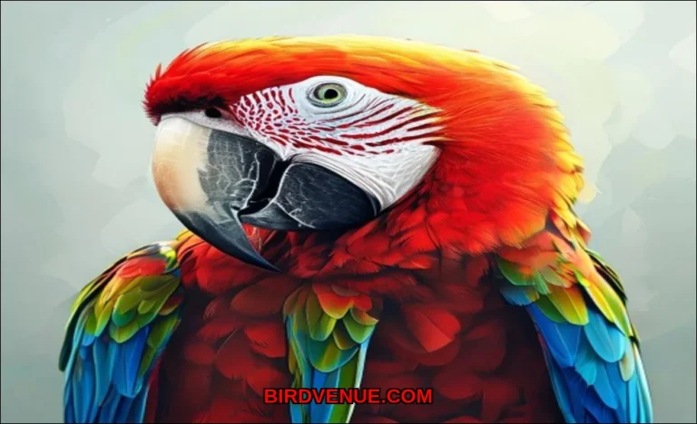 Clean vector illustration of why can parrots imita